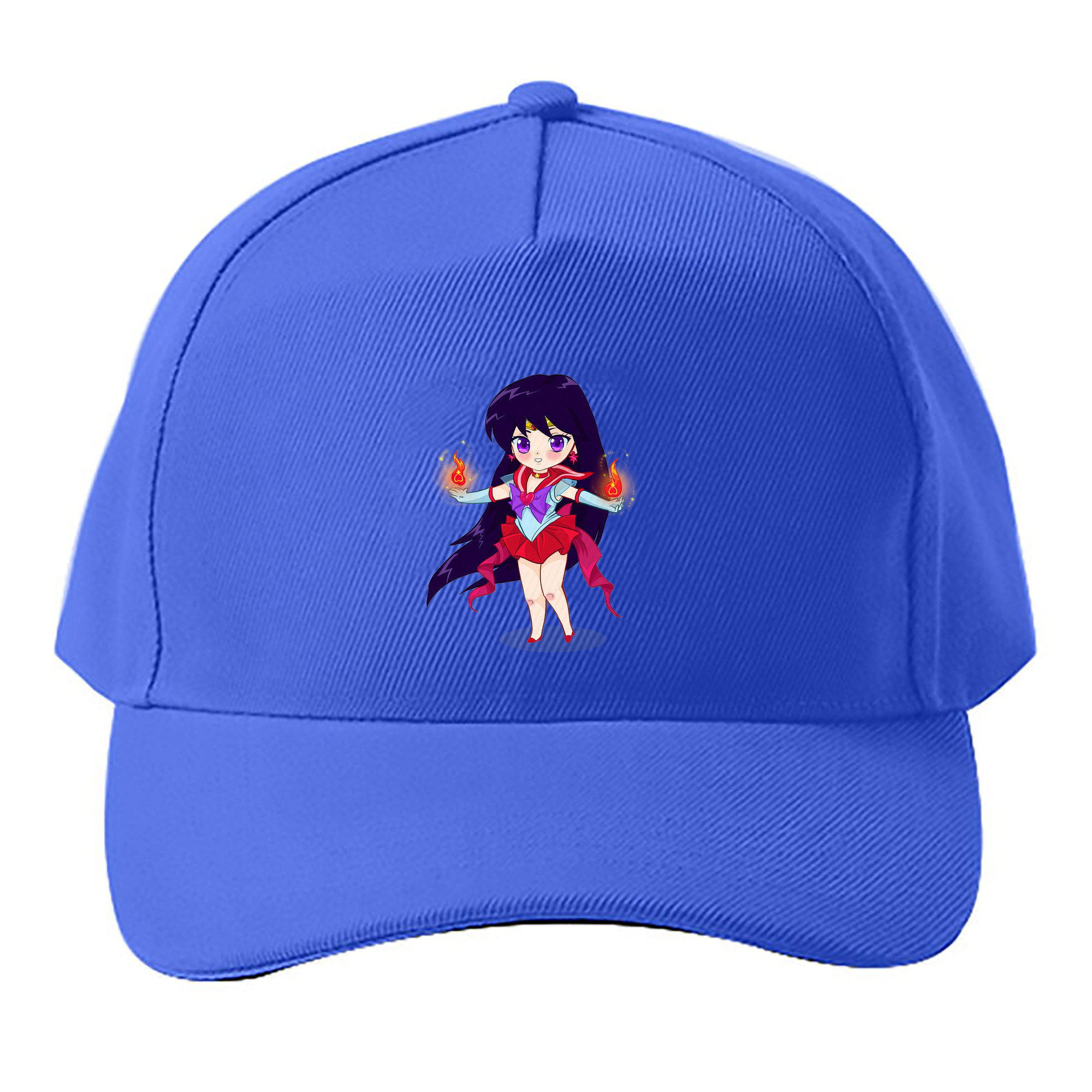 （画像用） 美少女戦士セーラームーン 火野レイ ひの レイ Sailor Moon Hino Rei （セーラーマーズ,Sailor Mars） ベースボールキャップ 綿100％ 男女兼用 帽子 スポーツ